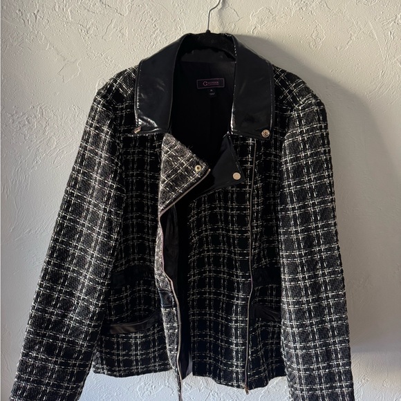 C. Wonder Black and White Checkered Blazer - Picture 4 of 6